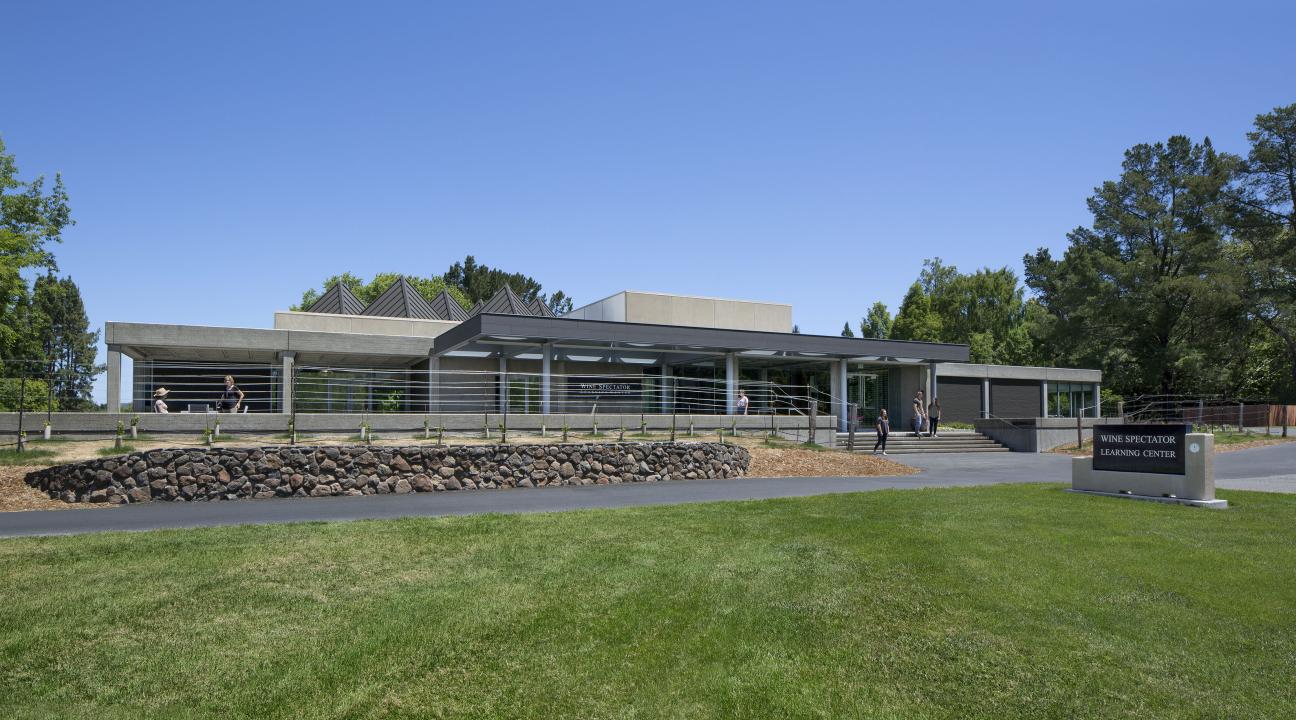 ssu wine spectator learning center outdoor view