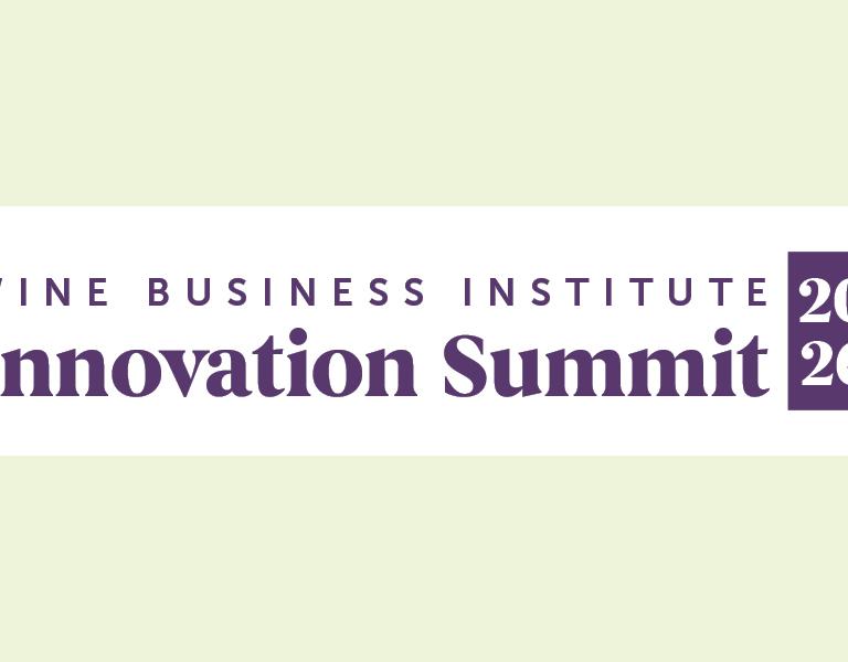 Wine Business Institute Wine Innovation Summit Logo