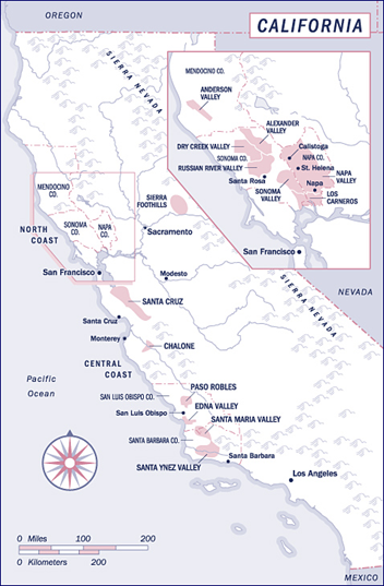 California wine regions